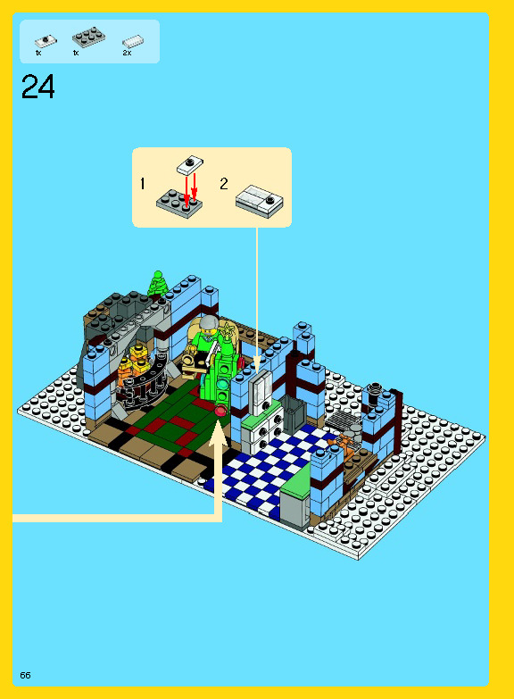 Wikibricks3D - 10229 Winter Village Cottage 3D print model_75