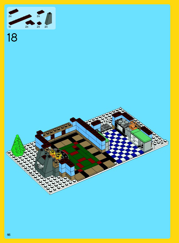 Wikibricks3D - 10229 Winter Village Cottage 3D print model_65