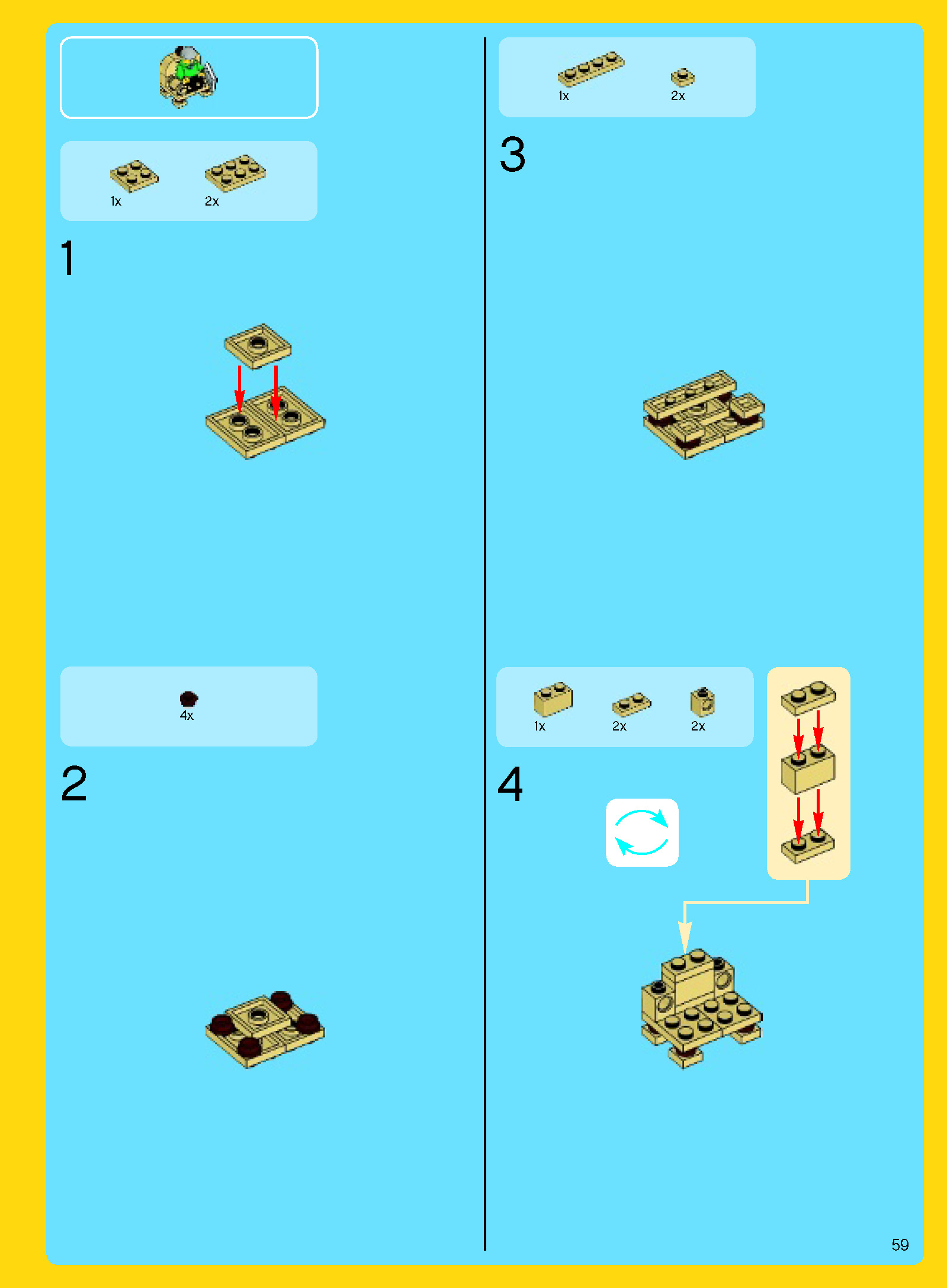 Wikibricks3D - 10229 Winter Village Cottage 3D print model_68