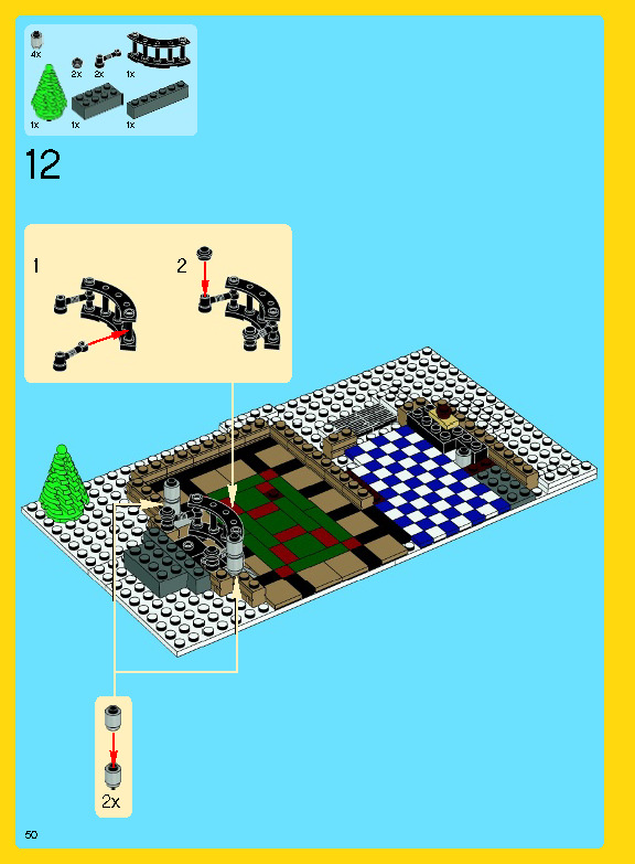 Wikibricks3D - 10229 Winter Village Cottage 3D print model_59