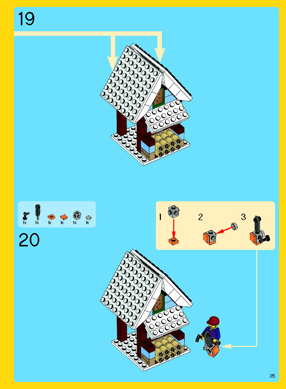 Wikibricks3D - 10229 Winter Village Cottage 3D print model_44