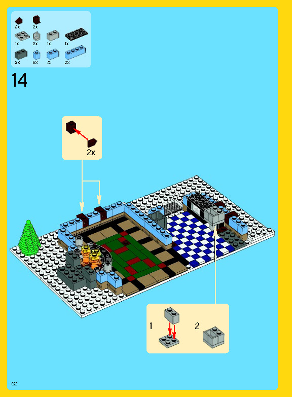 Wikibricks3D - 10229 Winter Village Cottage 3D print model_61