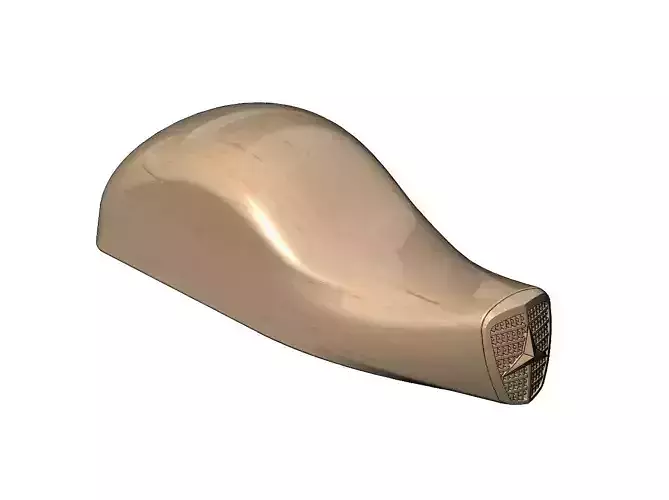 Mercedes grille vintage car body sculpture