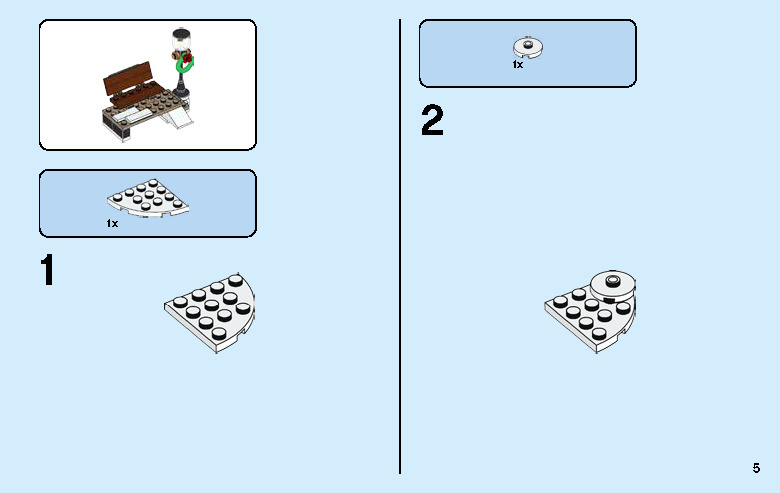 Wikibricks3D - 10254 Winter Holiday Train 3D print model_15