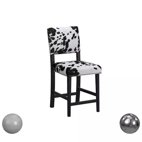 COREY UDDER MADNESS BLACK COUNTER STOOL 3D model