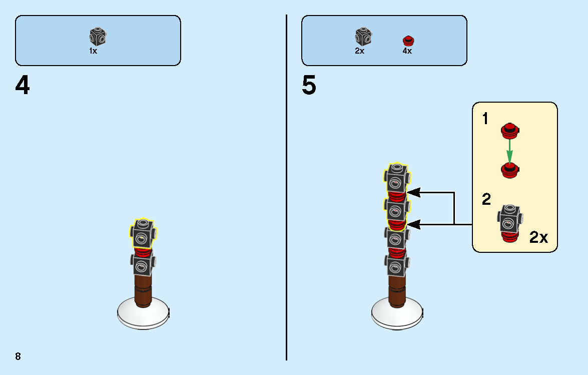 Wikibricks3D - 10267 Gingerbread House 3D print model_9