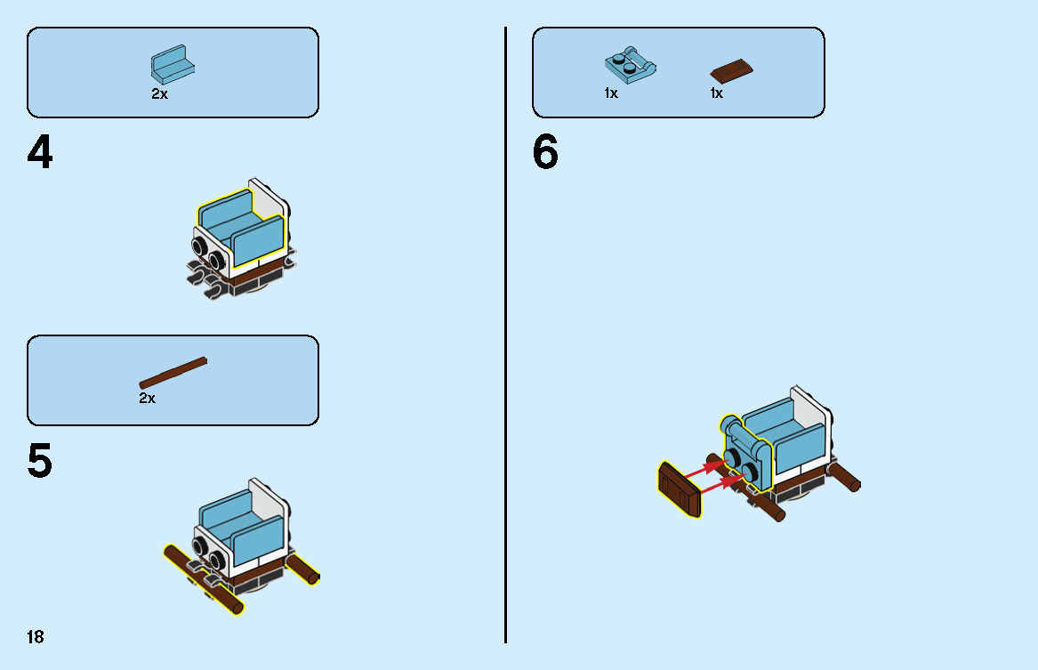 Wikibricks3D - 10267 Gingerbread House 3D print model_19