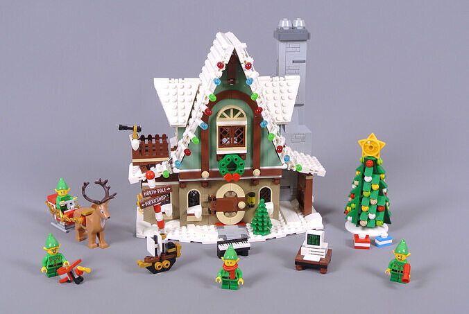 Wikibricks3D - 10275 Elf Club House 3D print model