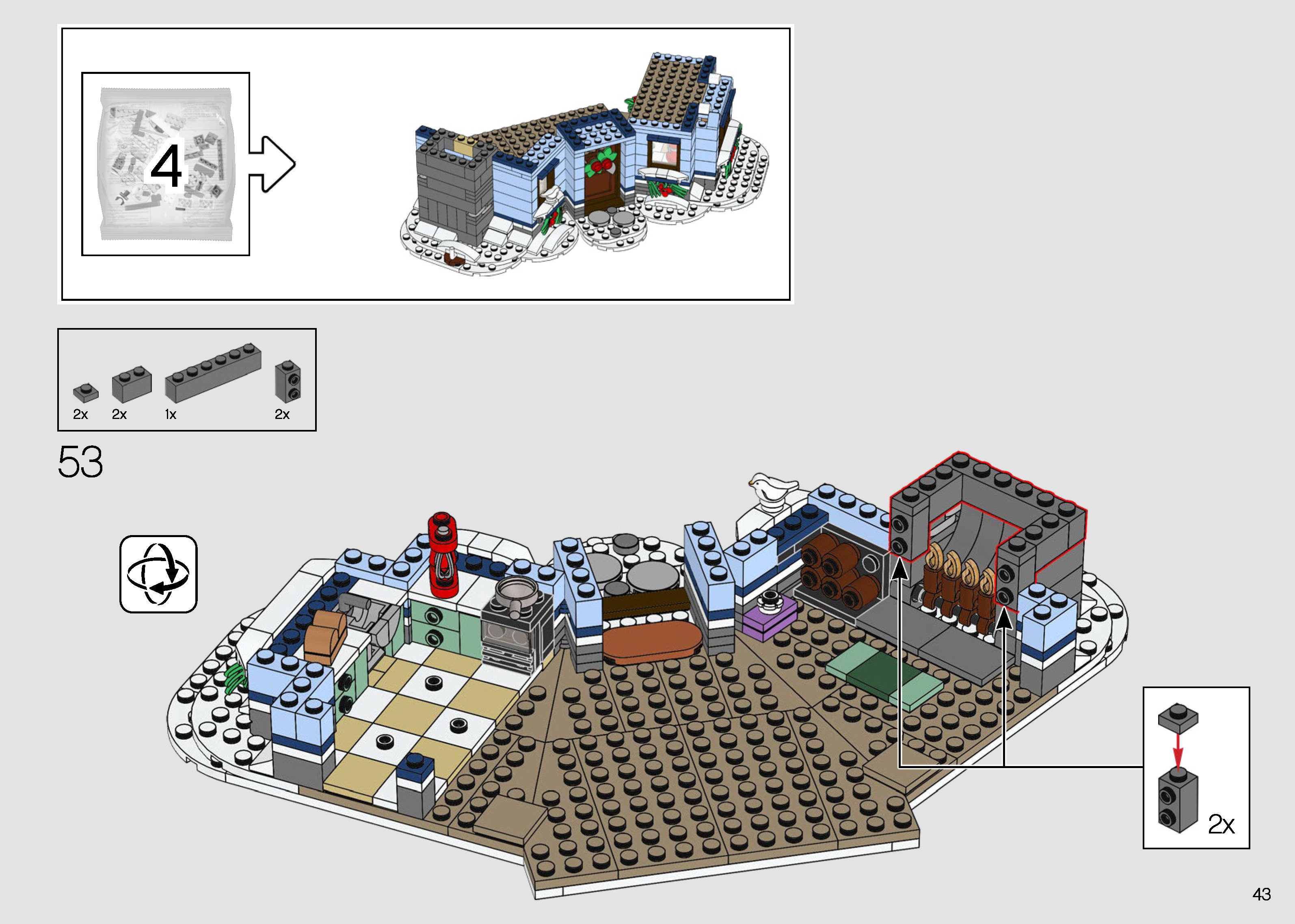 Wikibricks3D - 10293 Santa Visit 3D print model_91
