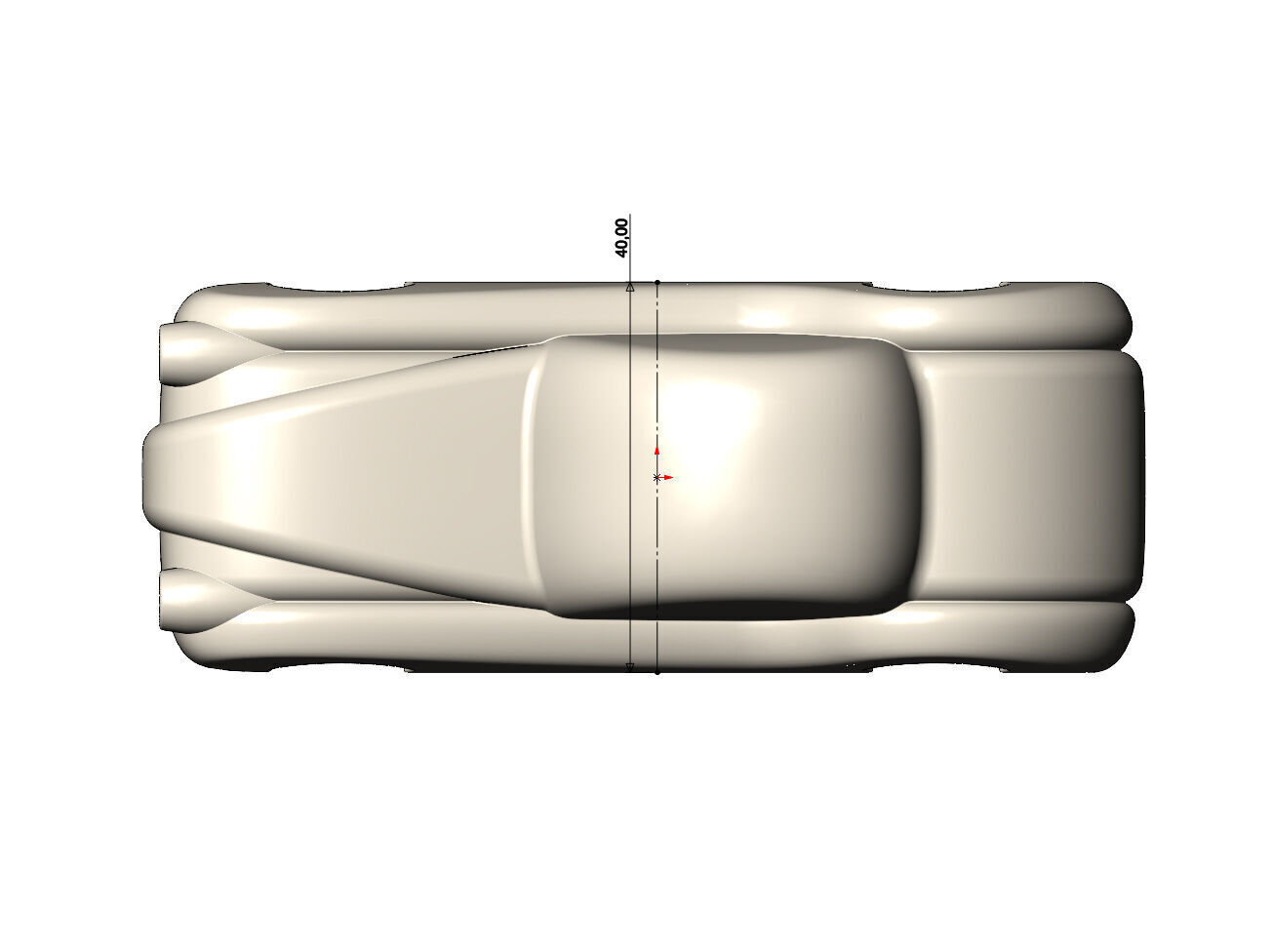 1952 Jaguar XK 120 FHC Coupe car sculpture 3D print model_9