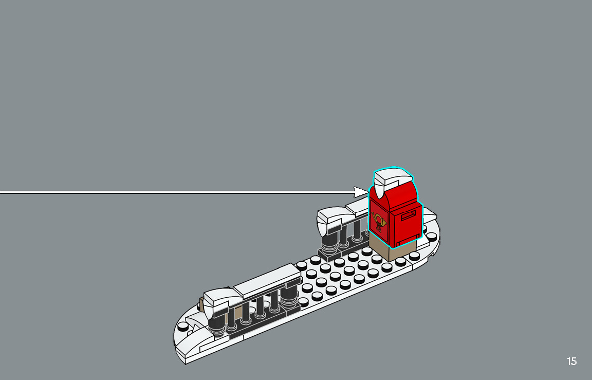 Wikibricks3D - 10308 Holiday Main Street 3D print model_44