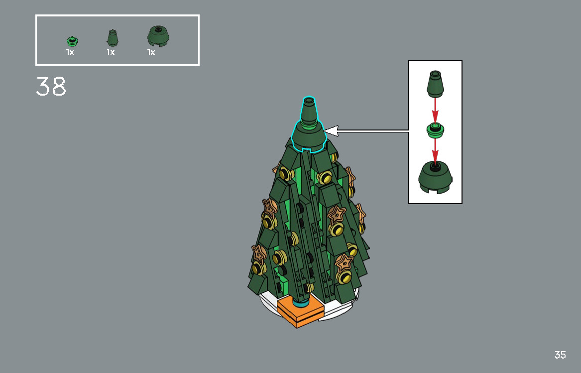 Wikibricks3D - 10308 Holiday Main Street 3D print model_64