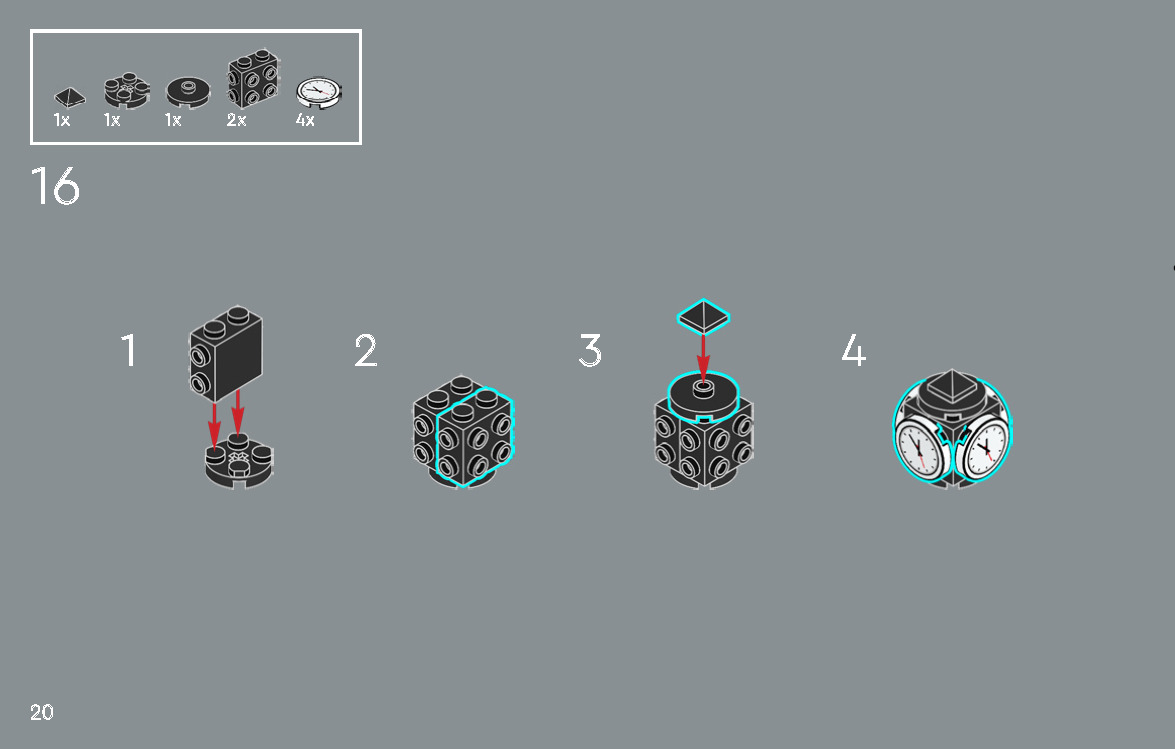 Wikibricks3D - 10308 Holiday Main Street 3D print model_49