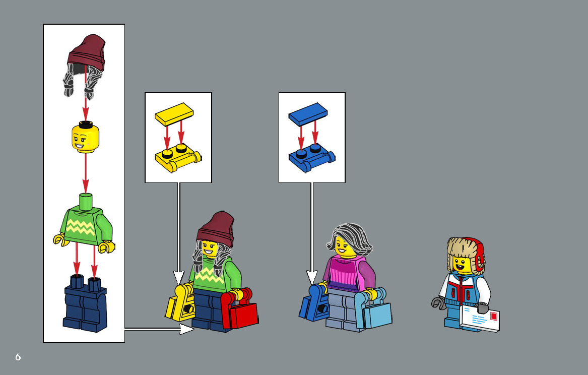 Wikibricks3D - 10308 Holiday Main Street 3D print model_35