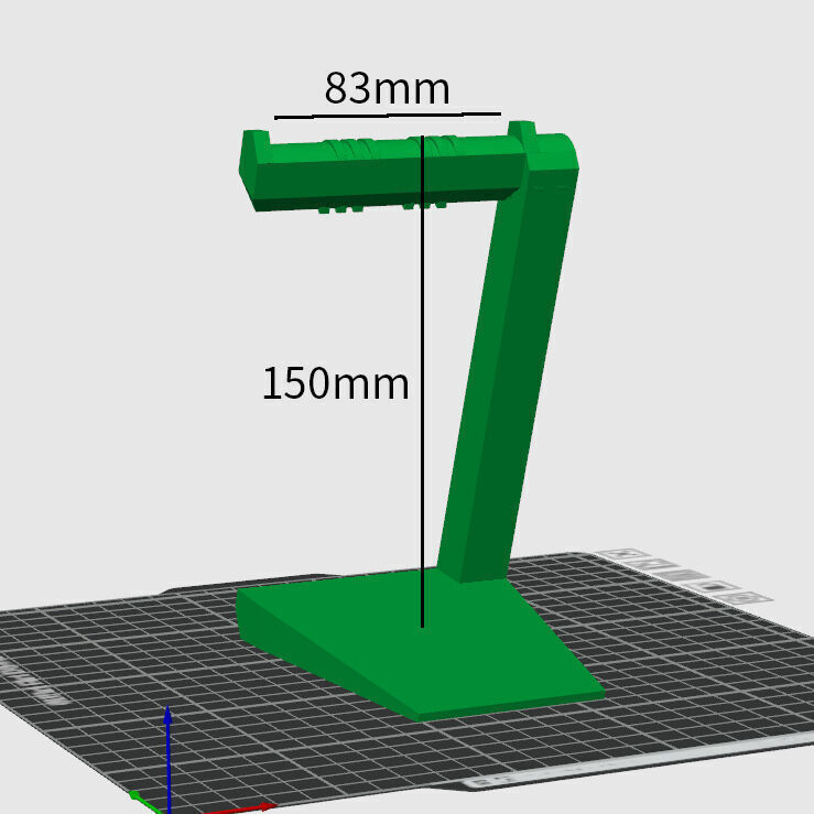 Simple Filament Spool Holder Free 3D print model_3