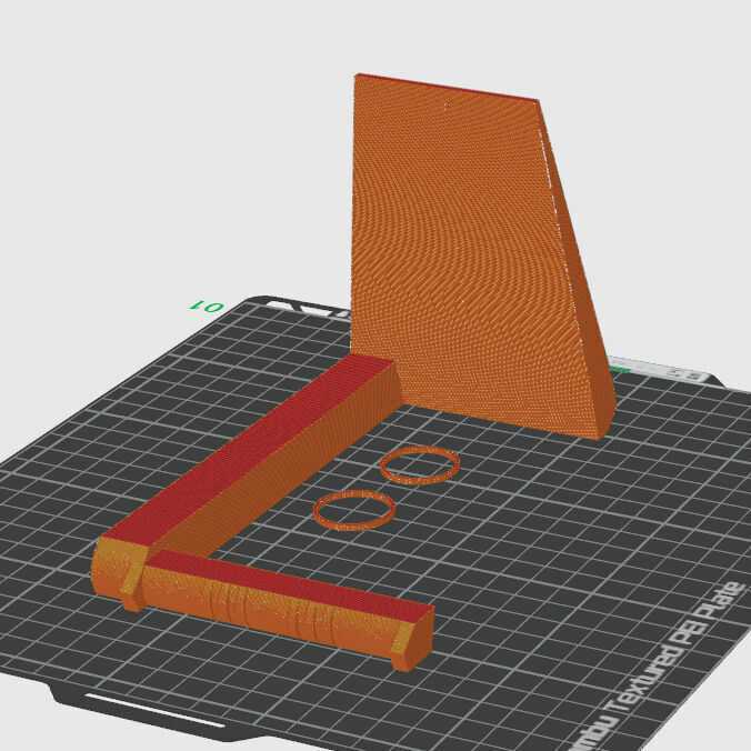 Simple Filament Spool Holder Free 3D print model_2