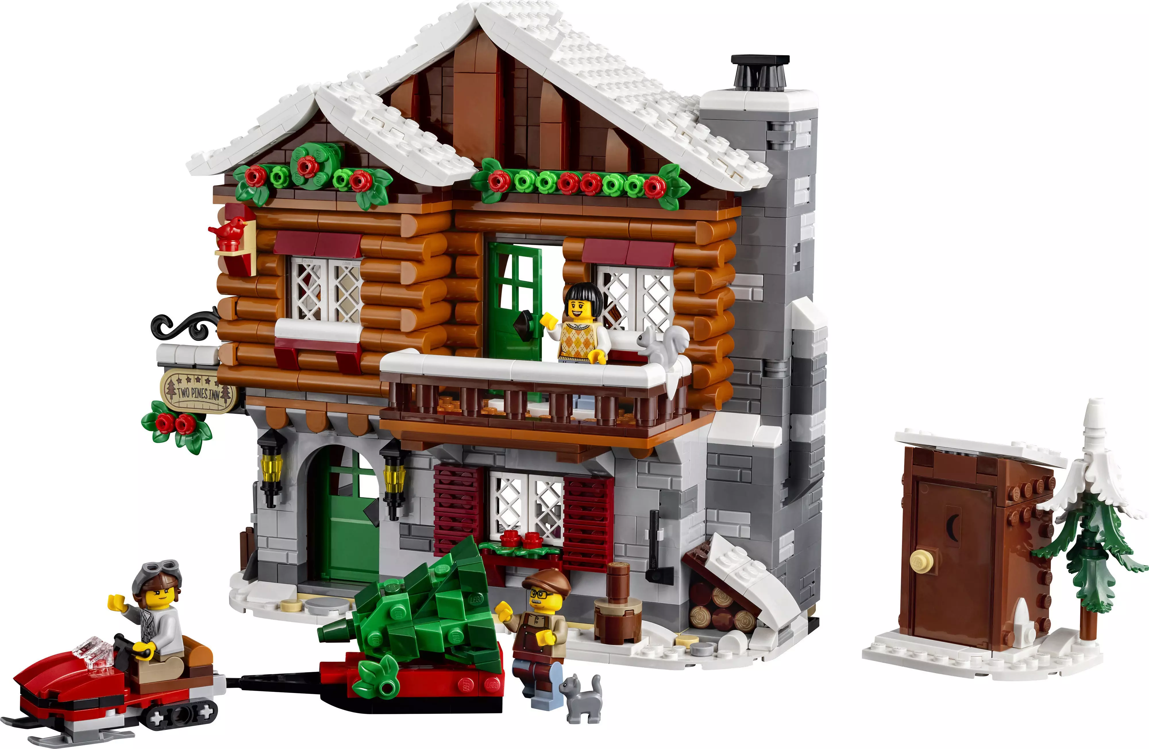 Wikibricks3D - 10325 Alpine Lodge 3D print model_0