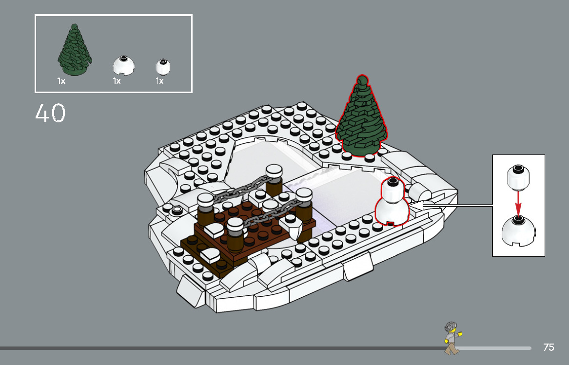 Wikibricks3D - 10325 Alpine Lodge 3D print model_92