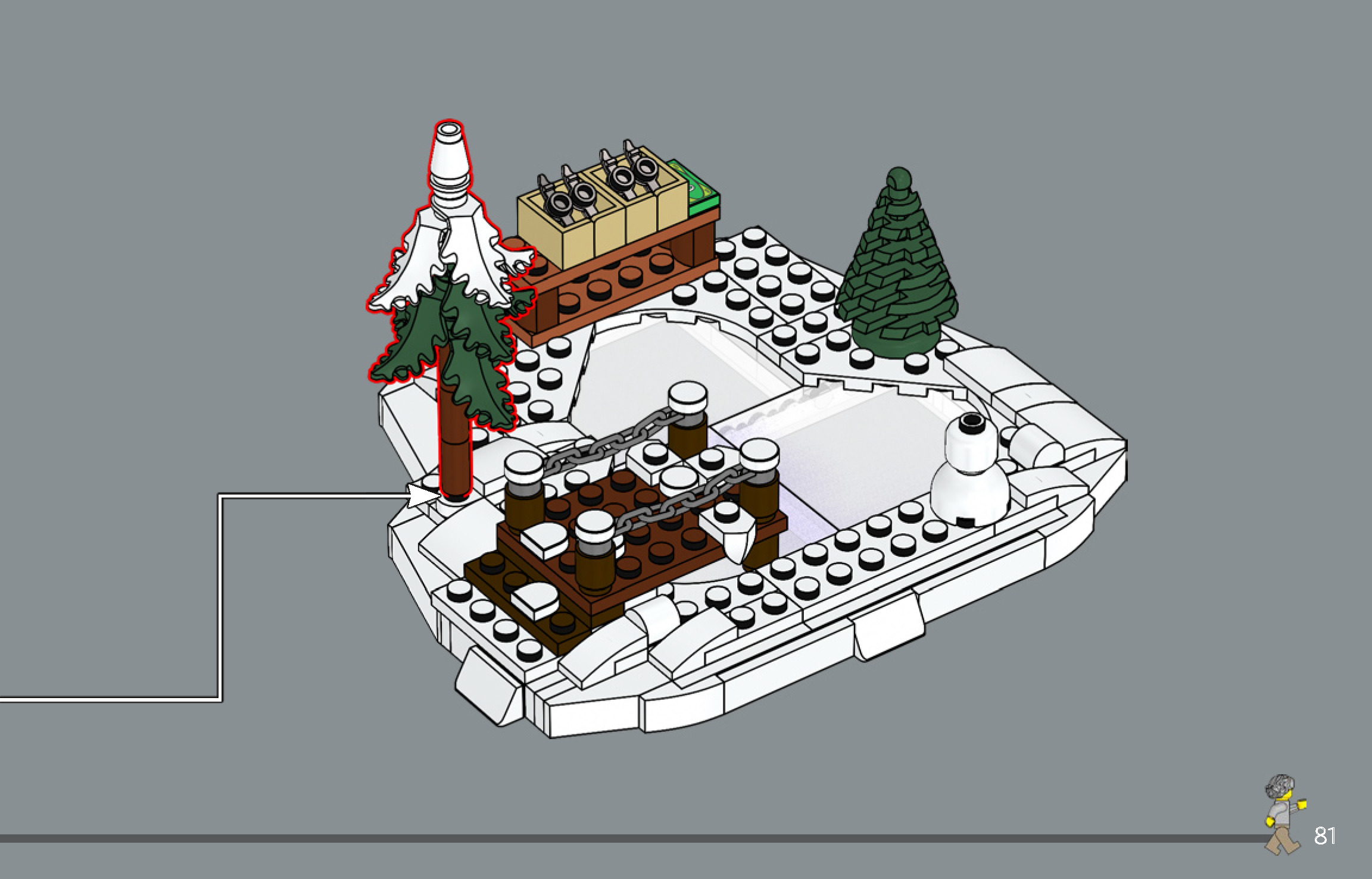 Wikibricks3D - 10325 Alpine Lodge 3D print model_98