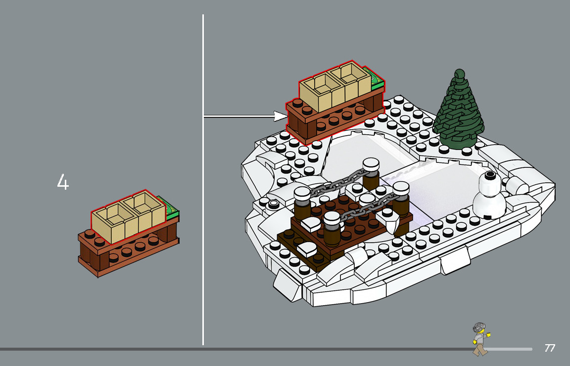 Wikibricks3D - 10325 Alpine Lodge 3D print model_94