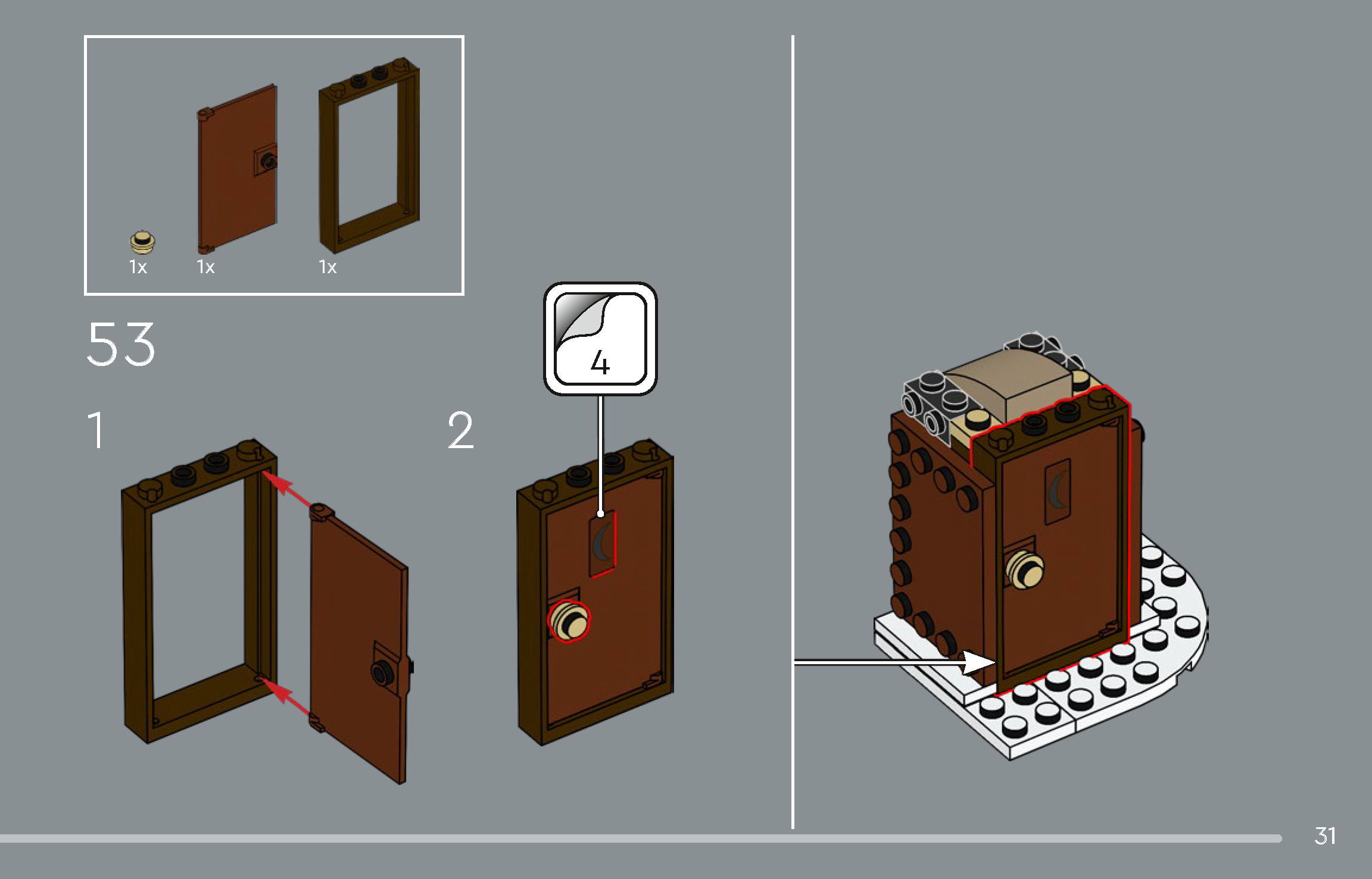 Wikibricks3D - 10325 Alpine Lodge 3D print model_48