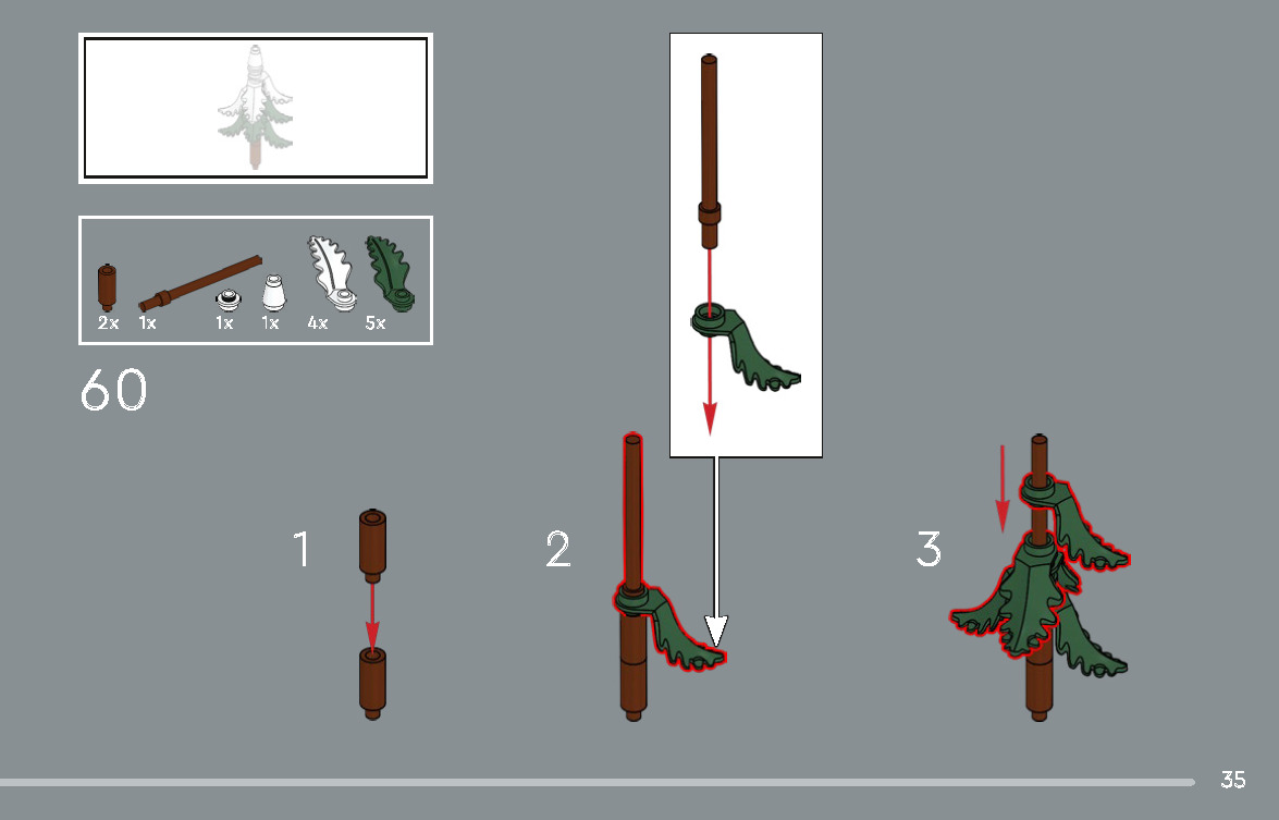 Wikibricks3D - 10325 Alpine Lodge 3D print model_52