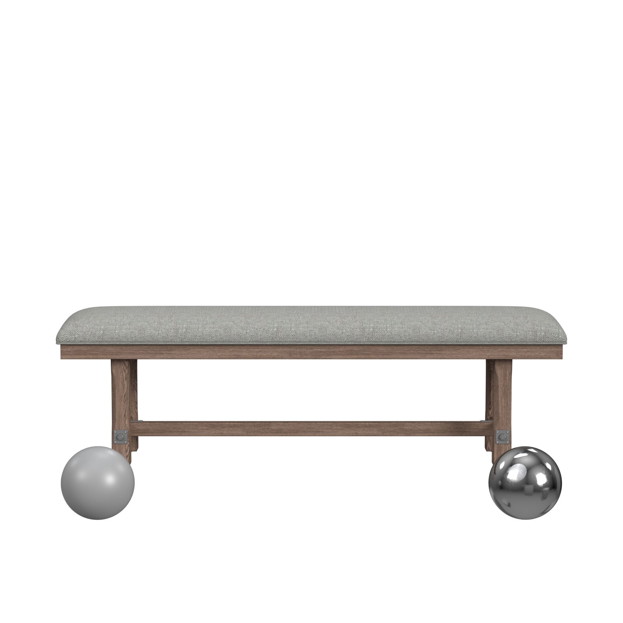 Laguna Dining Bench 3D model_1