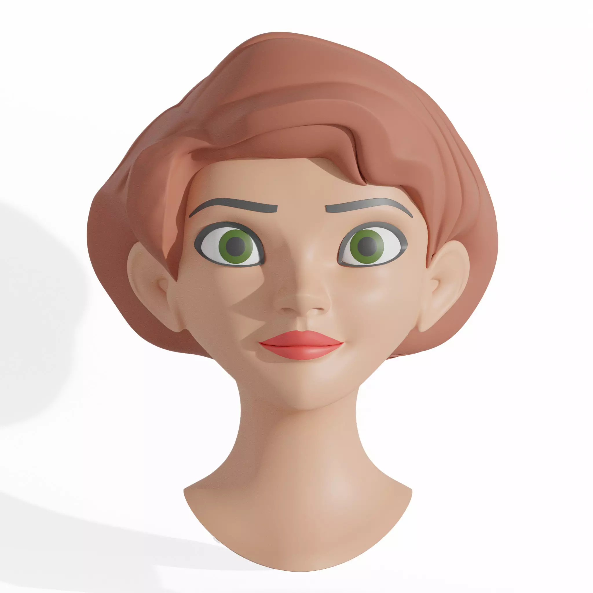 FACE MODEL Free 3D model_0