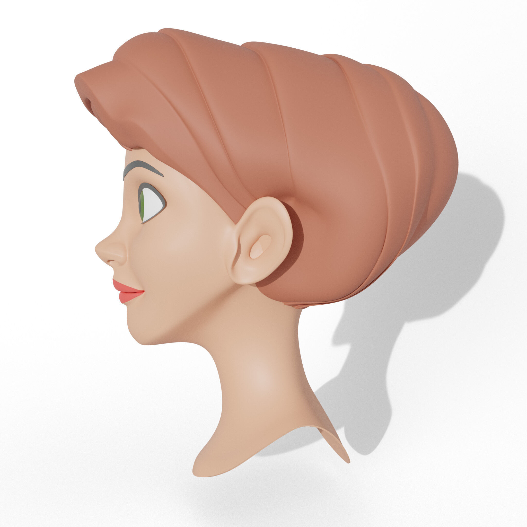 FACE MODEL Free 3D model_1