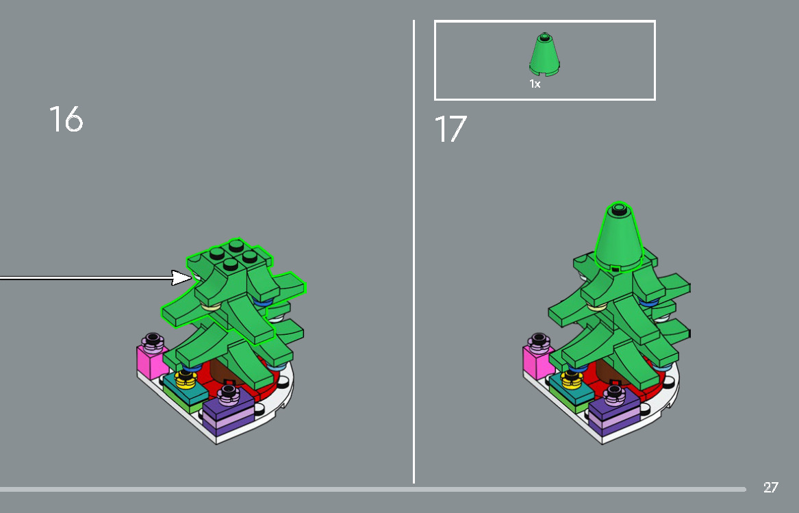 Wikibricks3D - 10339 Santa Post Office 3D print model_32