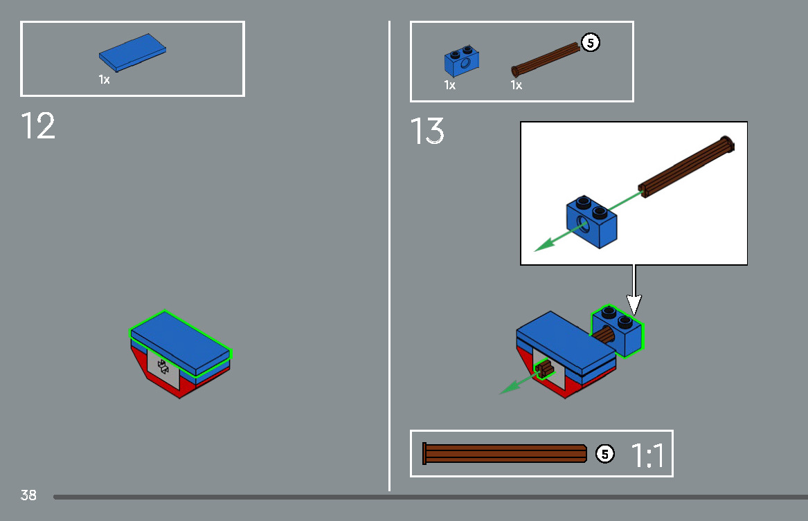 Wikibricks3D - 10339 Santa Post Office 3D print model_36