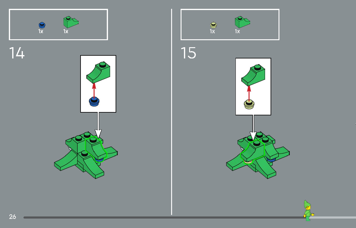 Wikibricks3D - 10339 Santa Post Office 3D print model_29