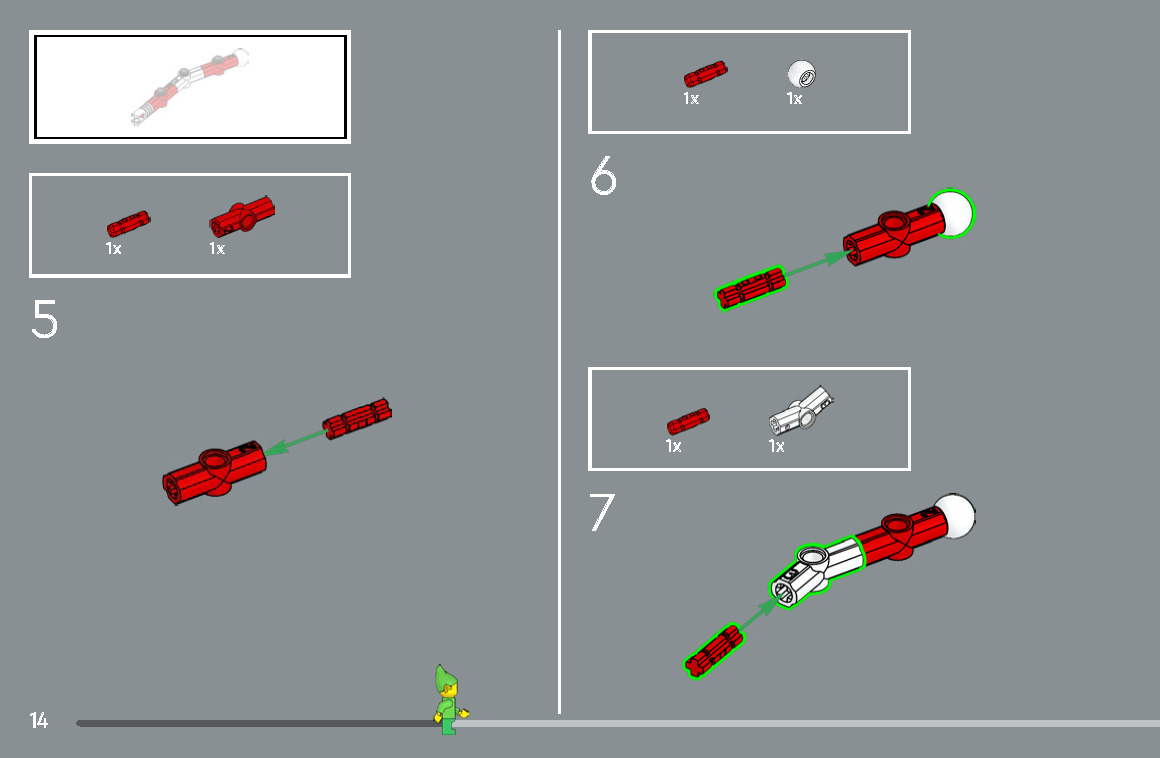 Wikibricks3D - 10339 Santa Post Office 3D print model_12