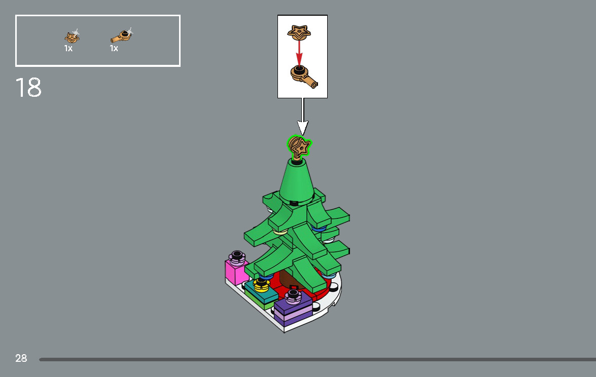 Wikibricks3D - 10339 Santa Post Office 3D print model_28