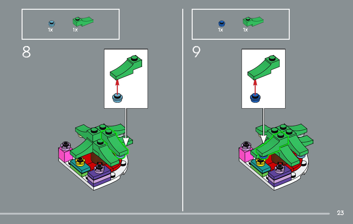 Wikibricks3D - 10339 Santa Post Office 3D print model_30
