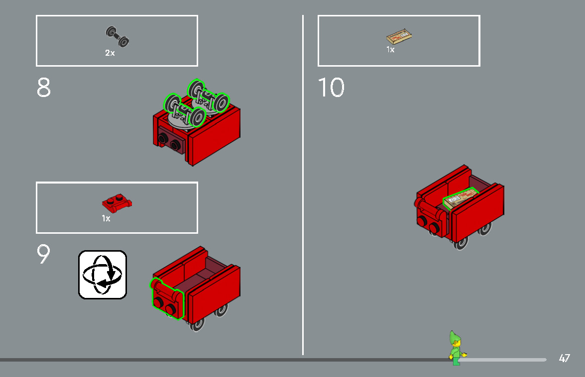 Wikibricks3D - 10339 Santa Post Office 3D print model_51