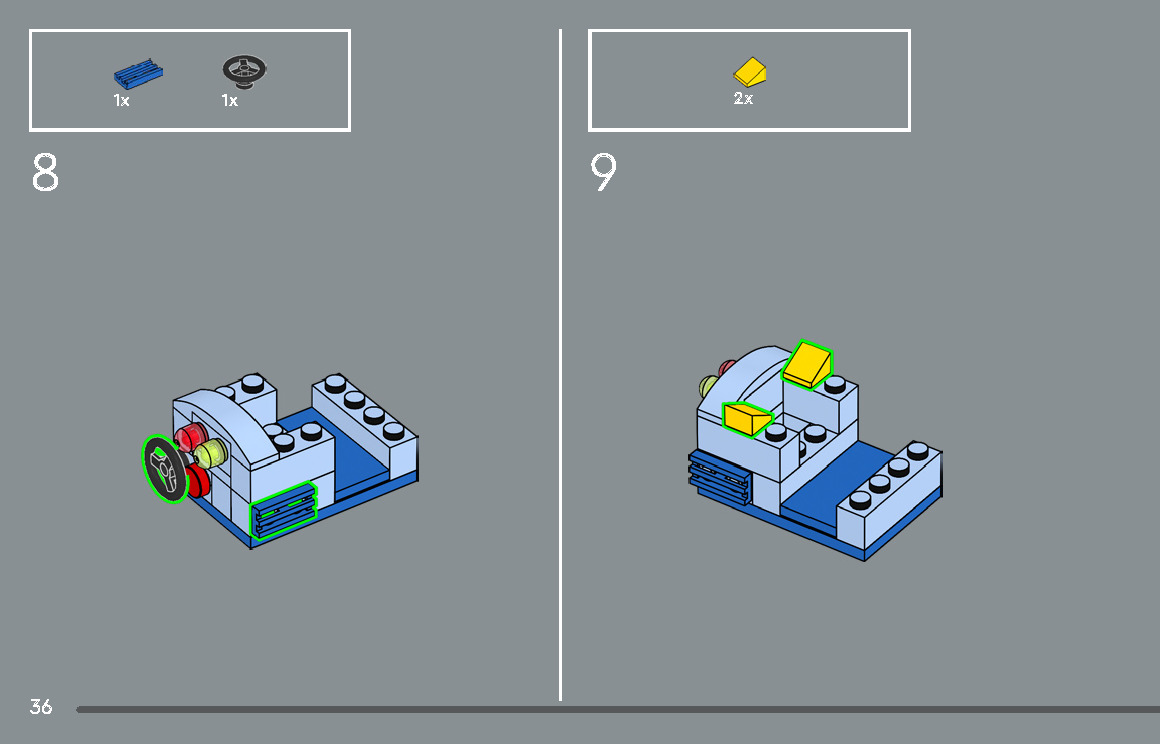 Wikibricks3D - 10339 Santa Post Office 3D print model_38