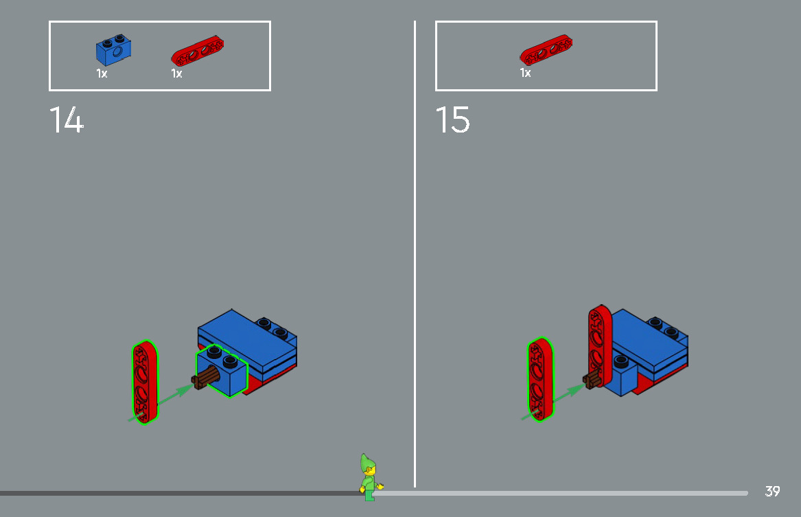 Wikibricks3D - 10339 Santa Post Office 3D print model_35