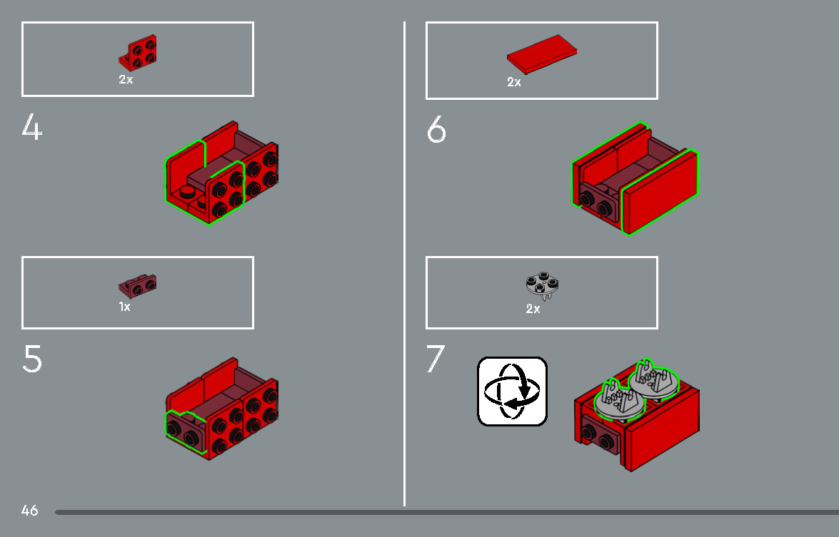Wikibricks3D - 10339 Santa Post Office 3D print model_47