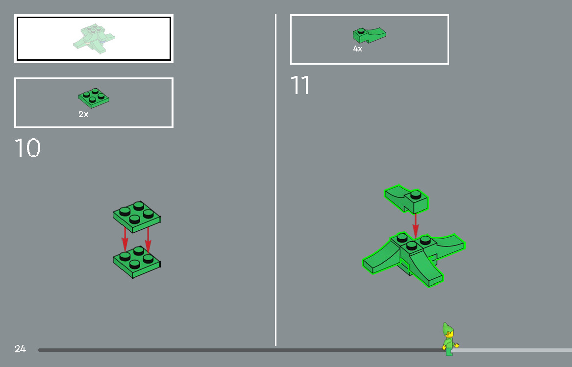 Wikibricks3D - 10339 Santa Post Office 3D print model_27