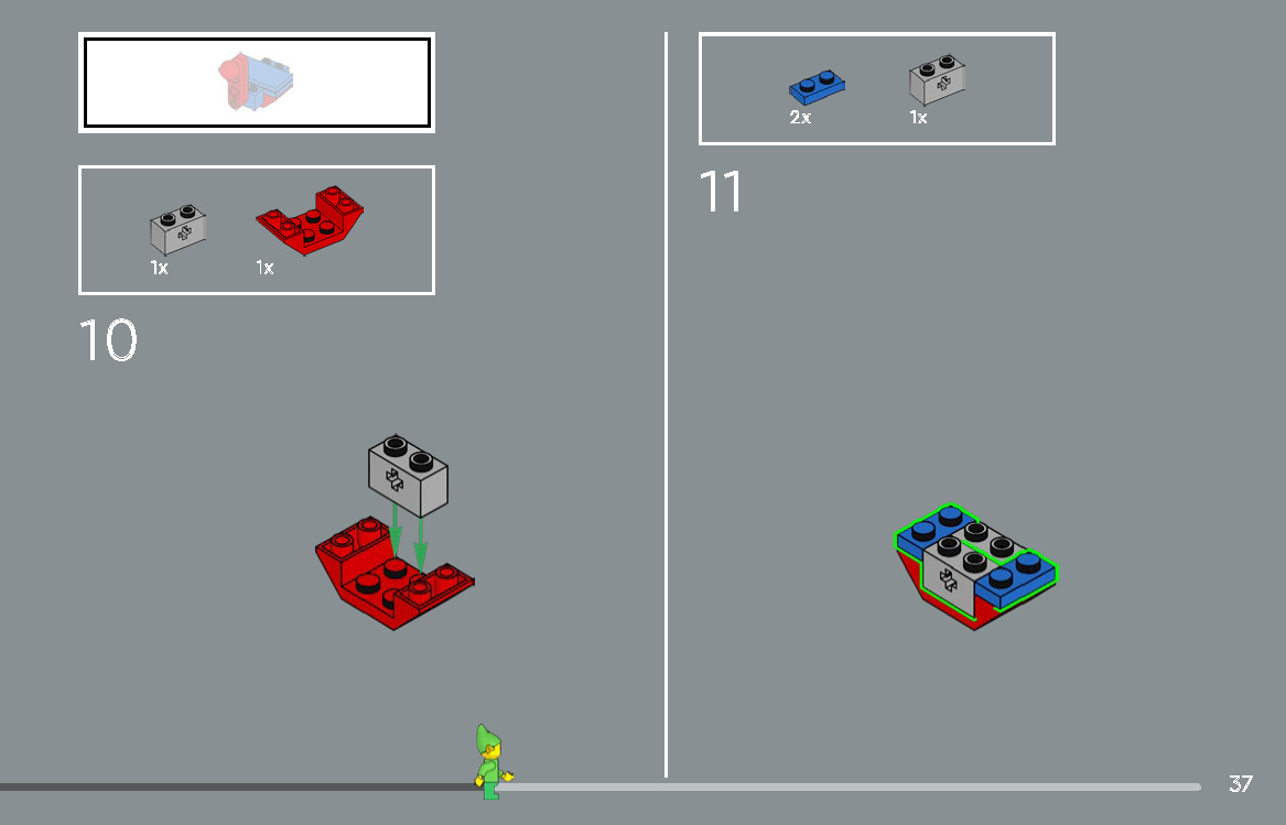 Wikibricks3D - 10339 Santa Post Office 3D print model_40