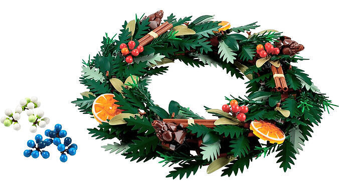 Wikibricks3D - 10340 Wreath 3D print model
