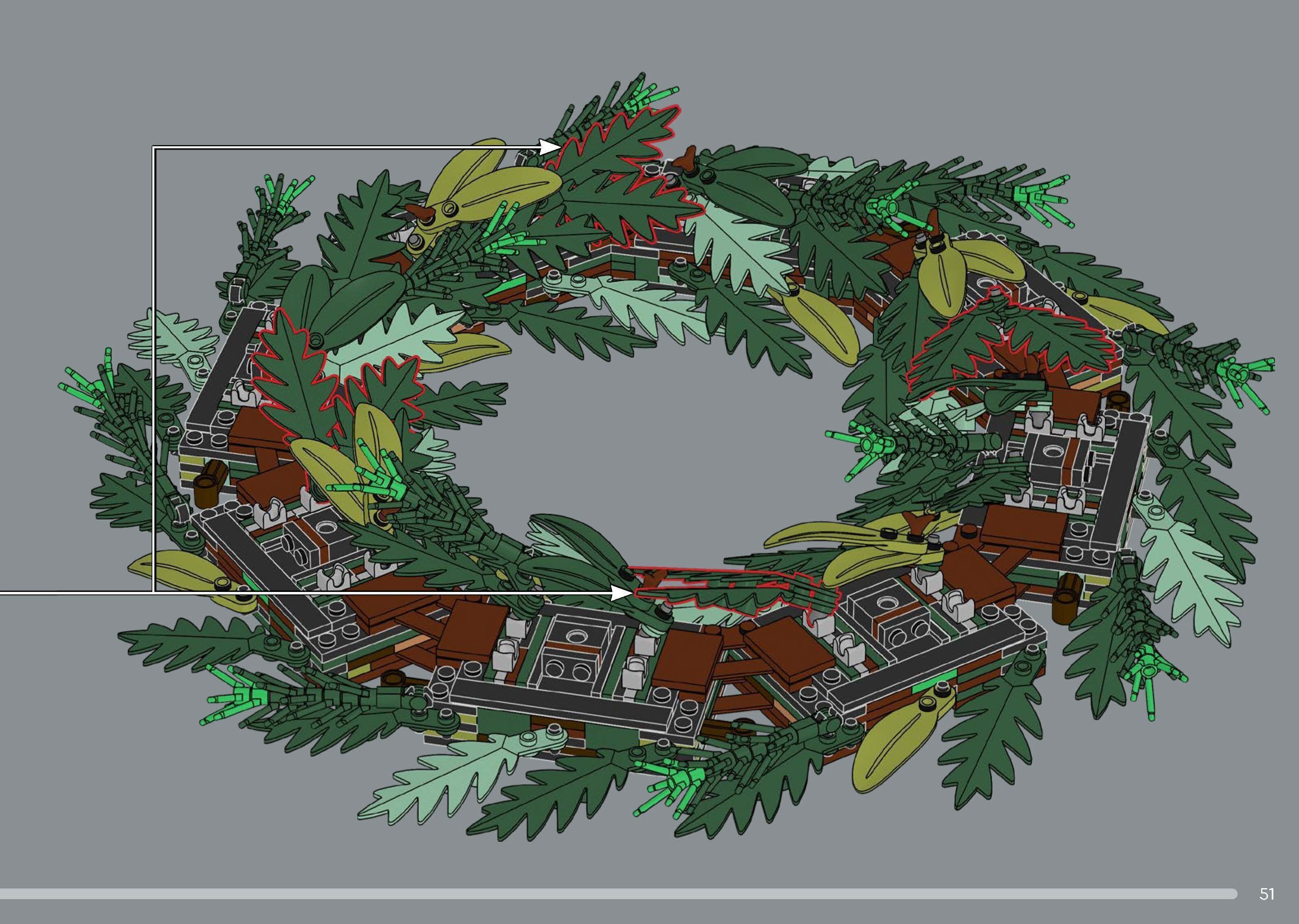 Wikibricks3D - 10340 Wreath 3D print model_43