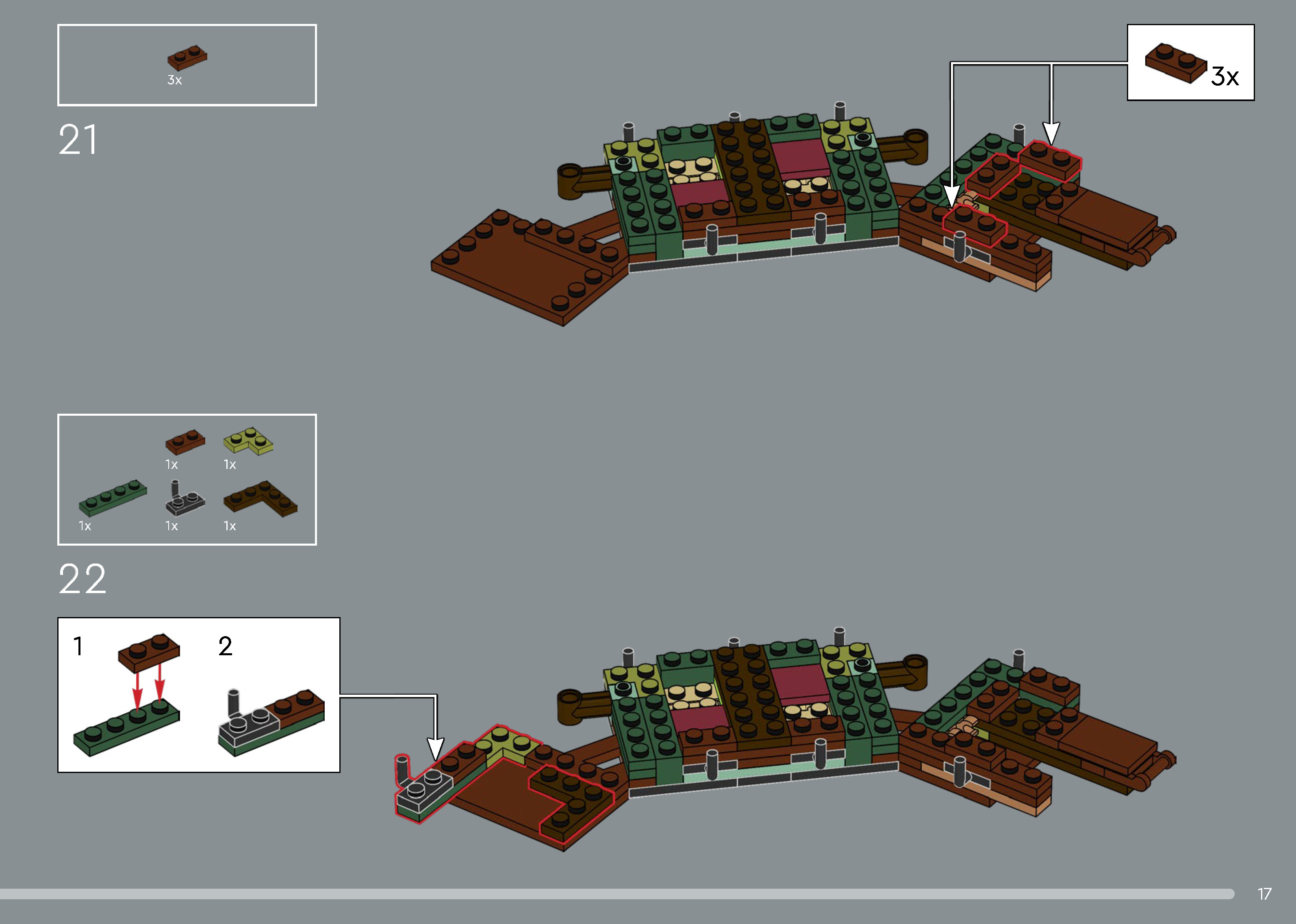 Wikibricks3D - 10340 Wreath 3D print model_9