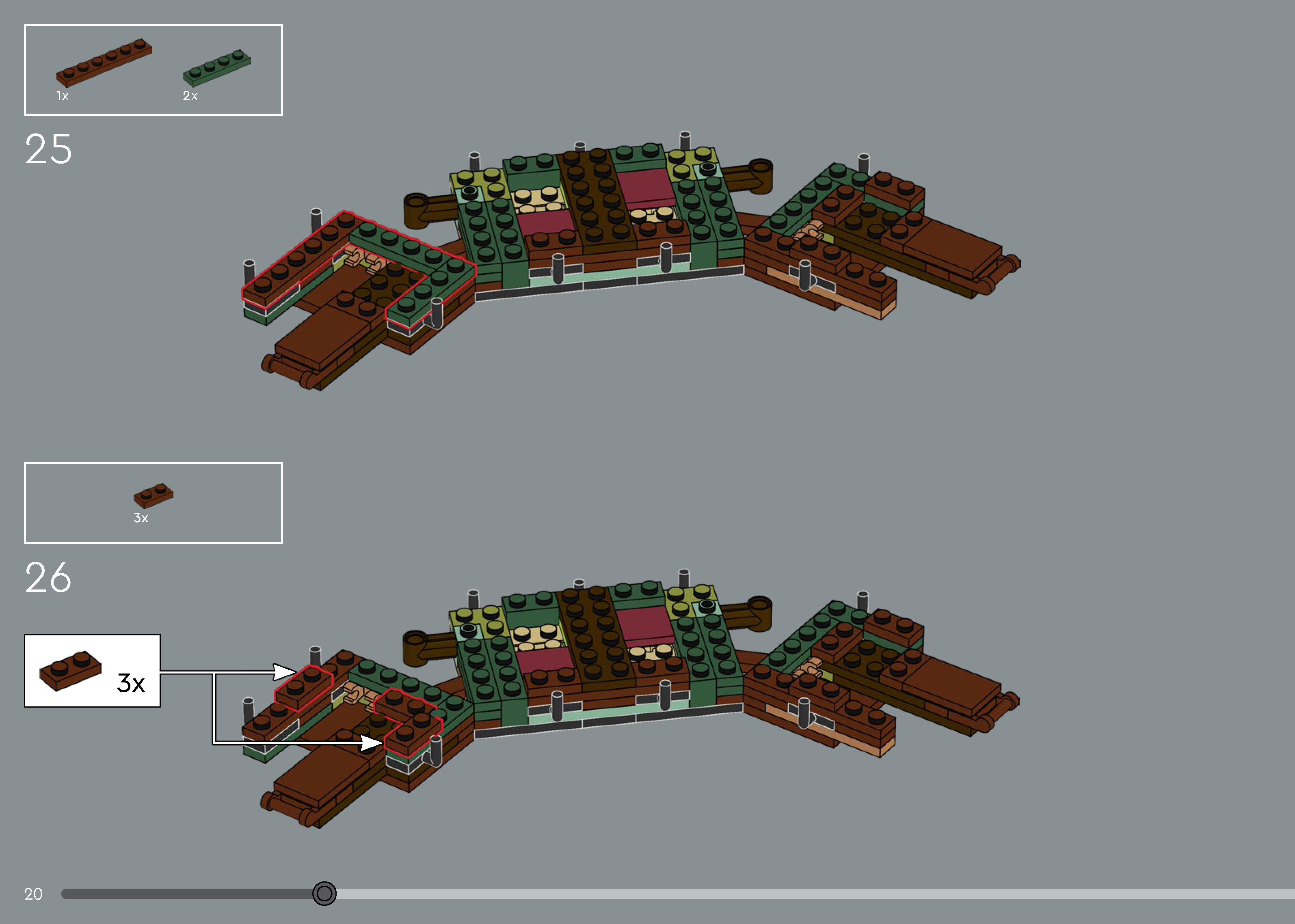 Wikibricks3D - 10340 Wreath 3D print model_12