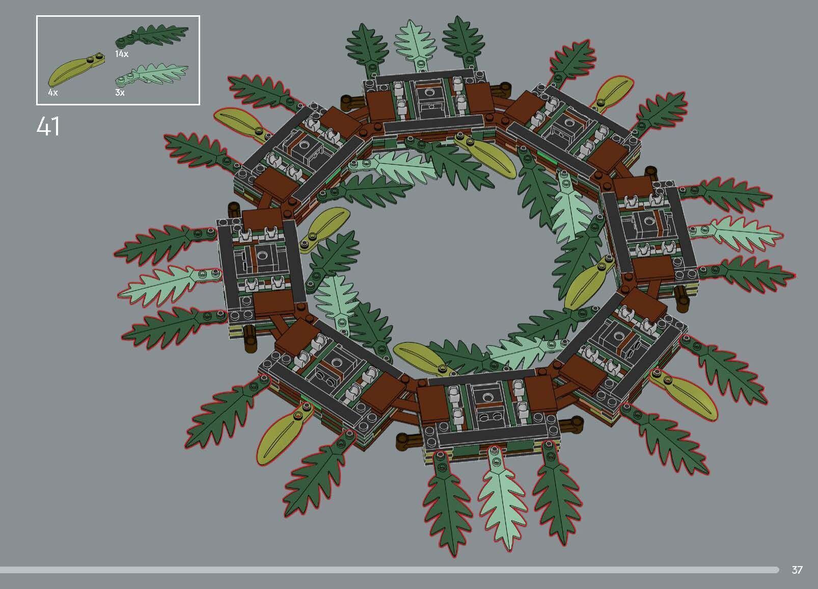 Wikibricks3D - 10340 Wreath 3D print model_29