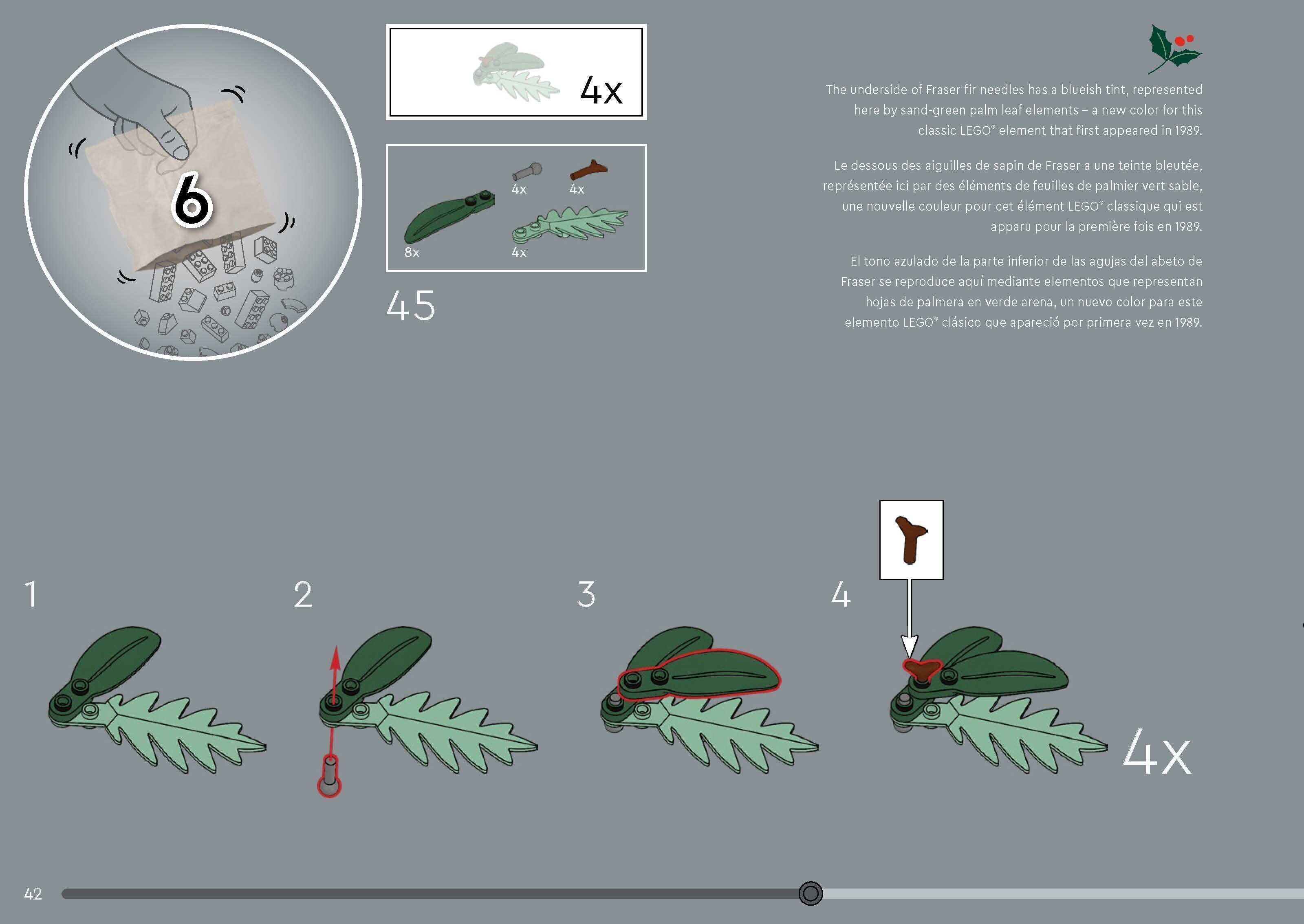 Wikibricks3D - 10340 Wreath 3D print model_34