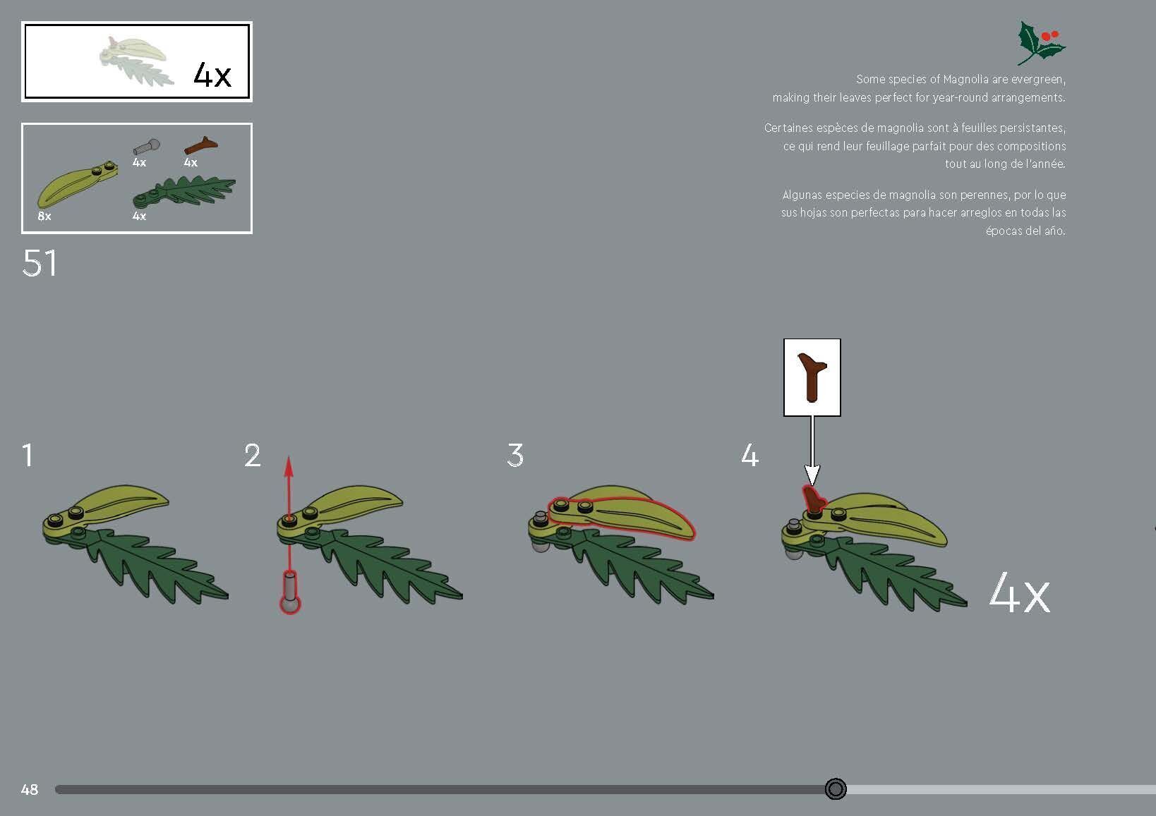 Wikibricks3D - 10340 Wreath 3D print model_40