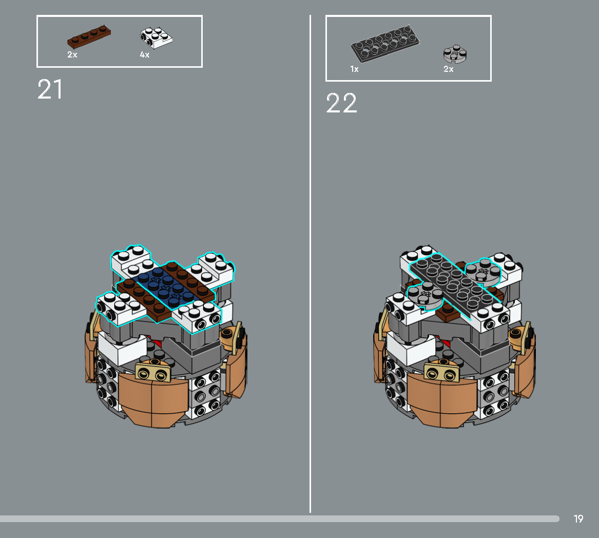 Wikibricks3D - 10370 Poinsettia 3D print model_12