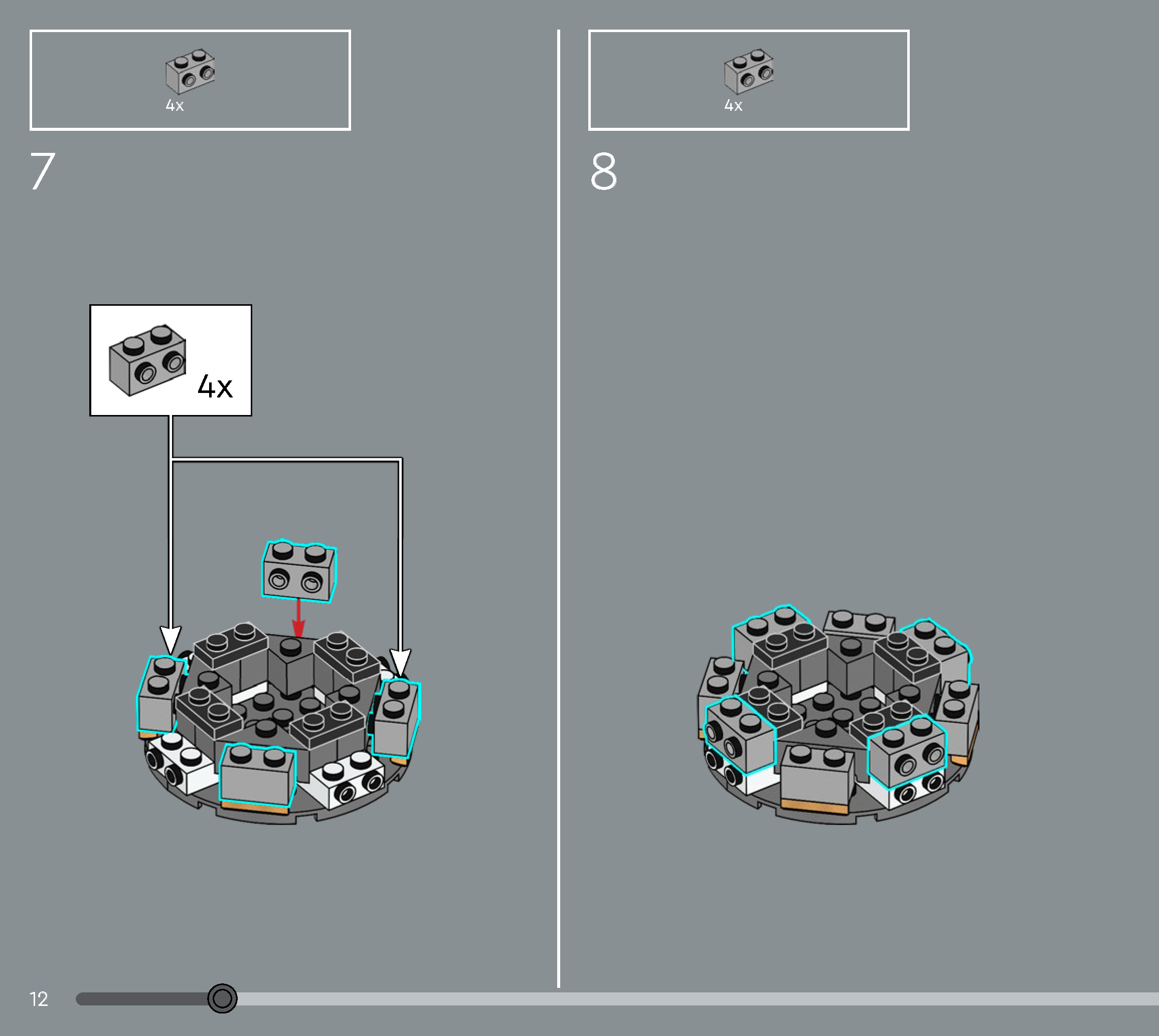 Wikibricks3D - 10370 Poinsettia 3D print model_5